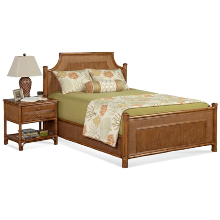 King Arched Panel Bed