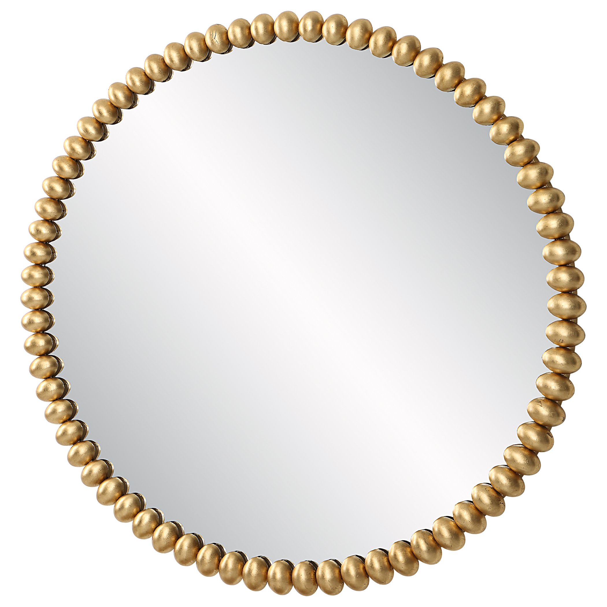 Byzantine Round Gold Mirror