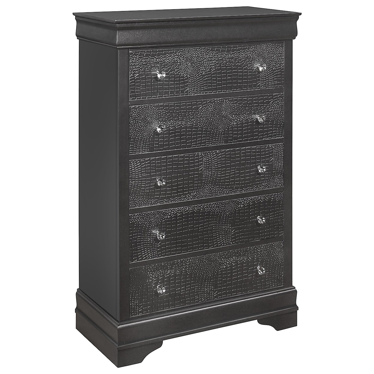 Global Furniture Pompei 5-Drawer Bedroom Chest