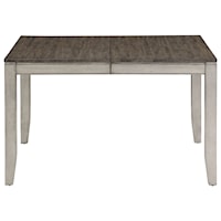 Casual Dining Table with Butterfly Leaf