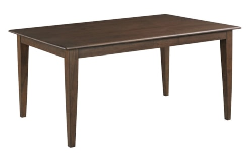 Traditional 60" Rectangular Dining Table