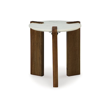 Round End Table