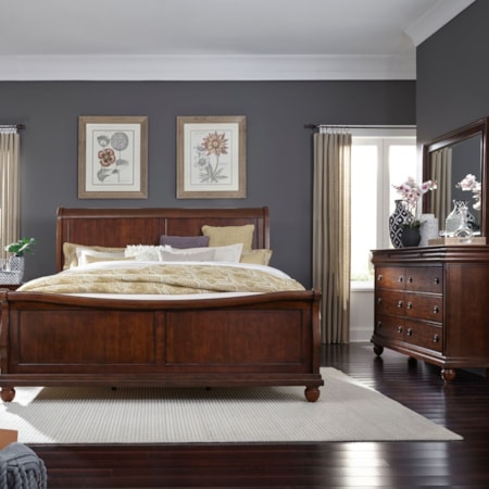 King Sleigh Bedroom Set