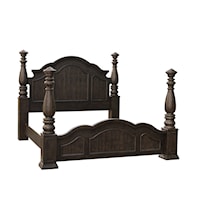 Traditional California King Poster Bed