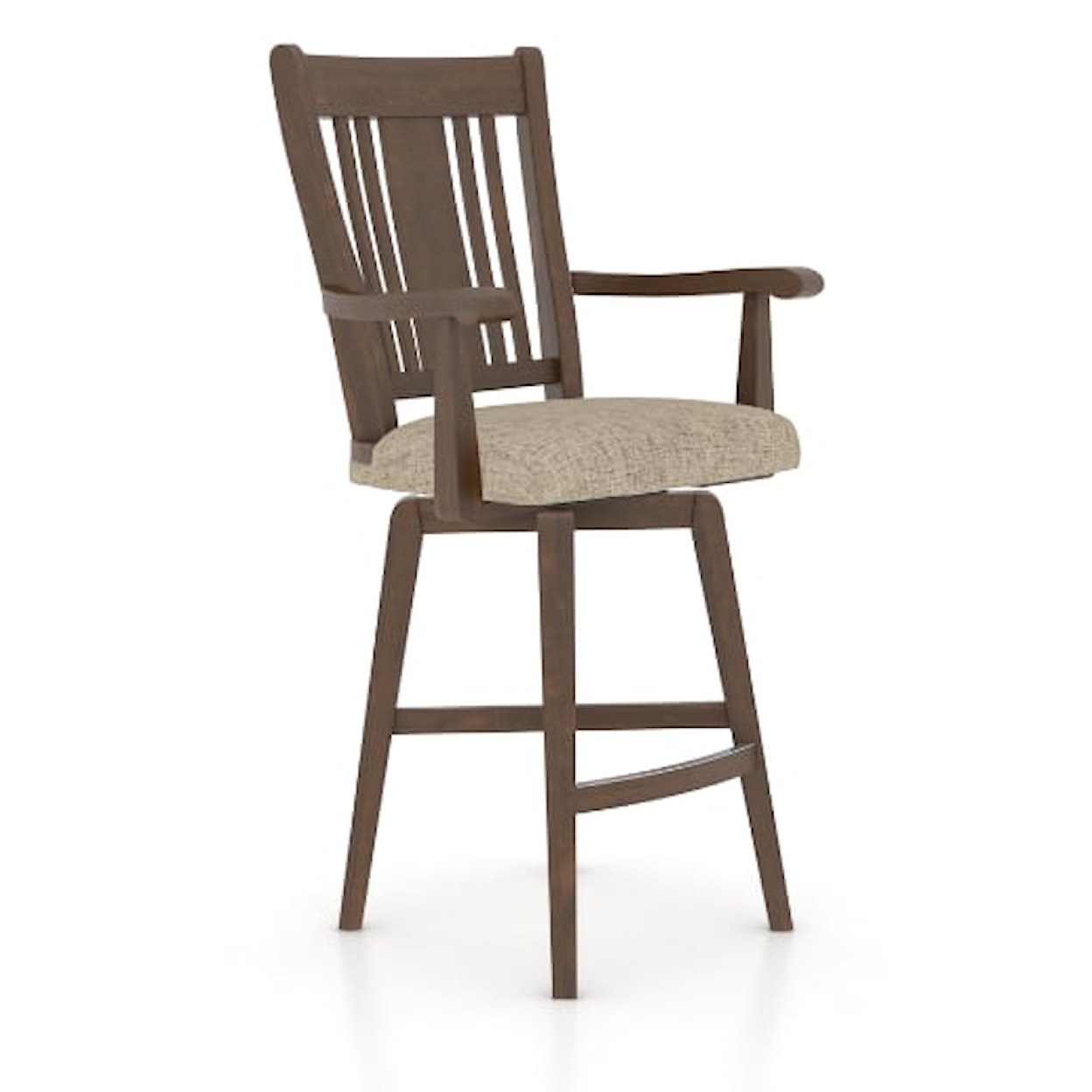 Canadel Canadel Swivel Stool with Arms