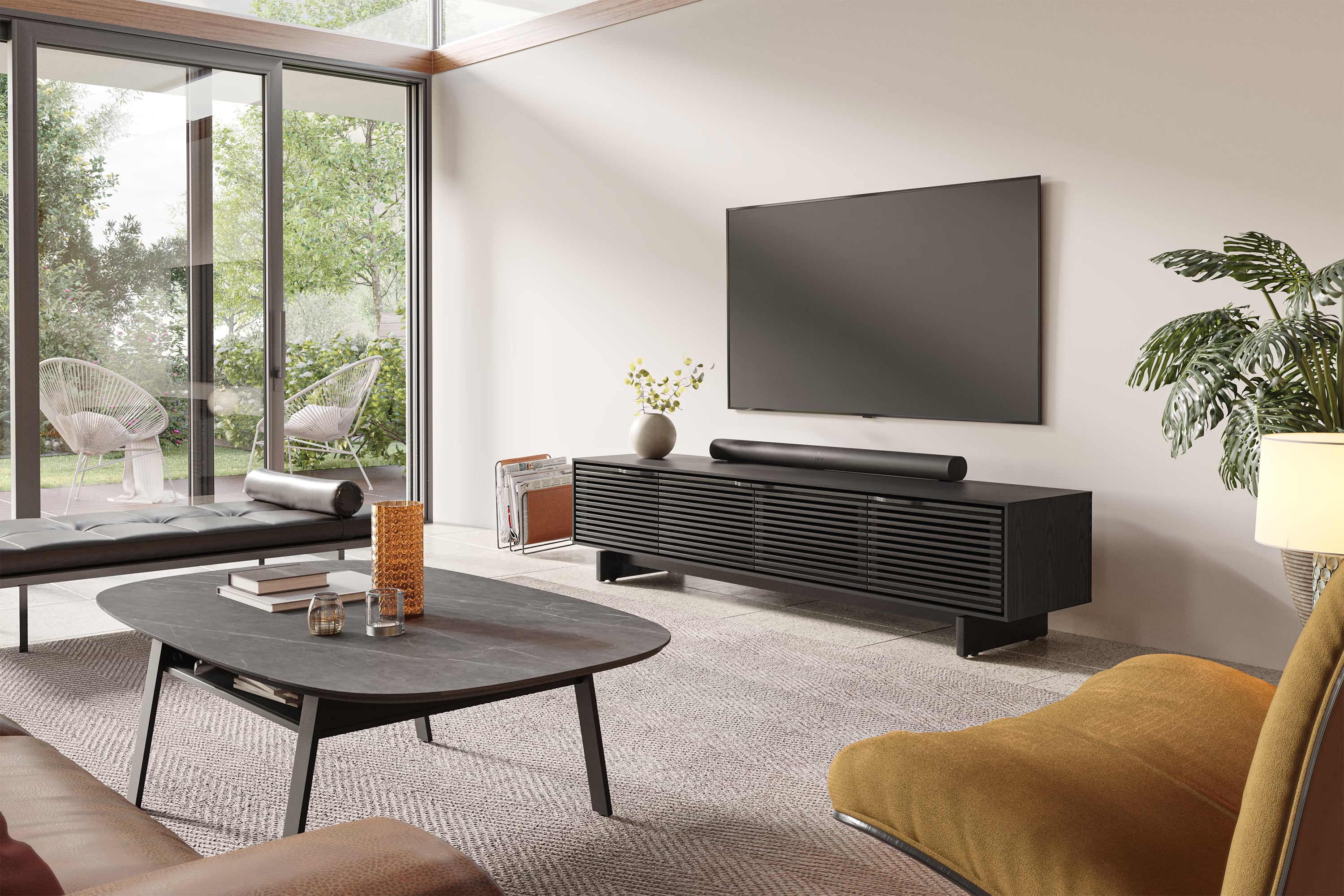 BDI Align TV Stand & Credenza