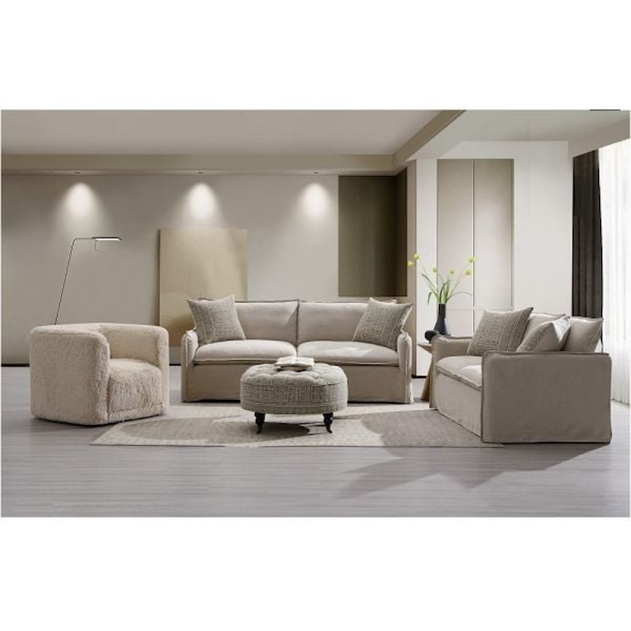 Acme Furniture Upendo 2-Pillow Loveseat