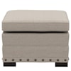 Bernhardt Cantor Cantor Fabric Ottoman