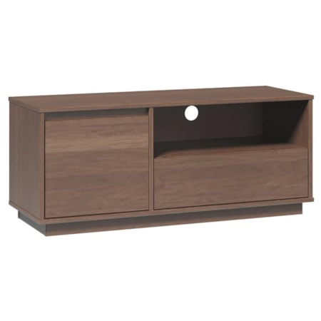 Walnut Brown Media Console