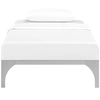 Contemporary Ollie Twin Platform Bed Frame