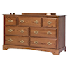 Millcraft Sierra Classic Dresser and Mirror Bedroom Set