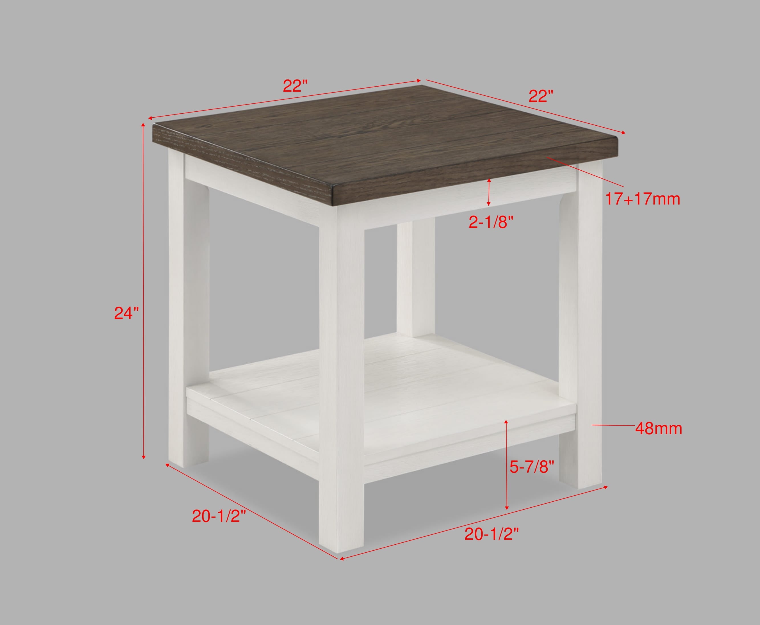Crown Mark Dakota End Table