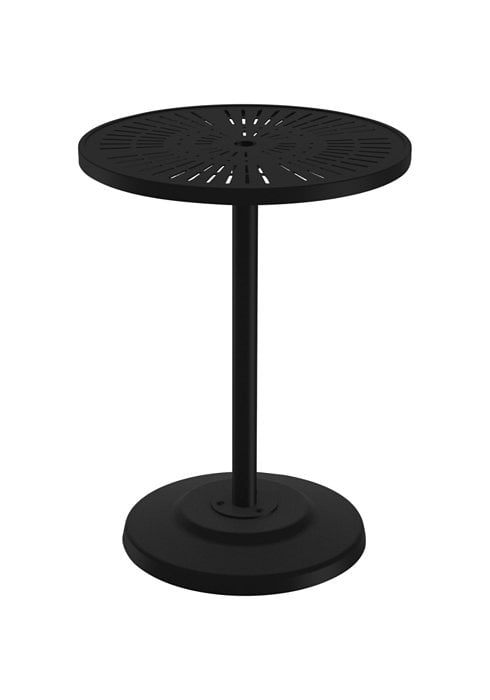 30" Rd. Gathering Bar Table w/Umbrella Hole