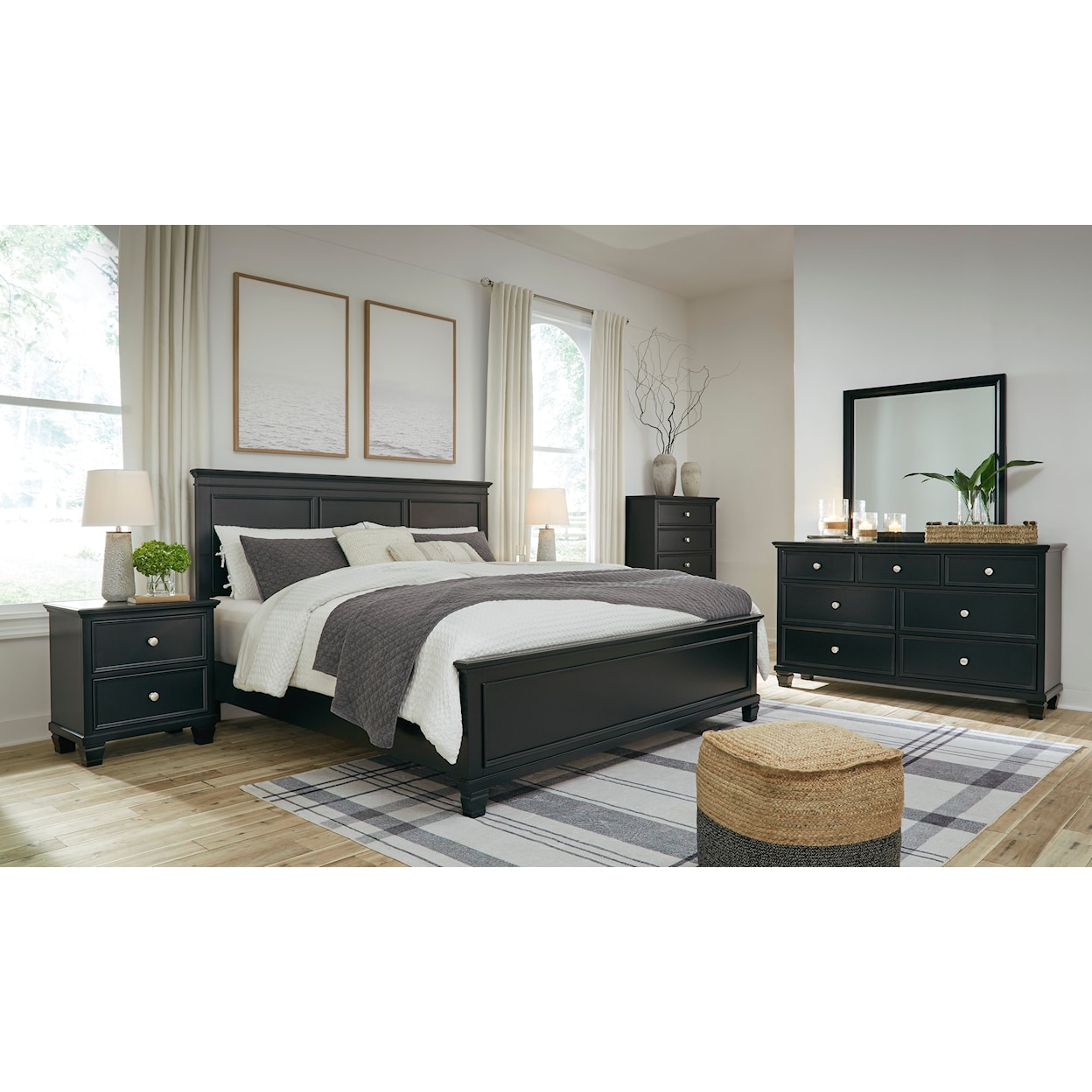 Signature Design Lanolee 5-Piece California King Bedroom Set