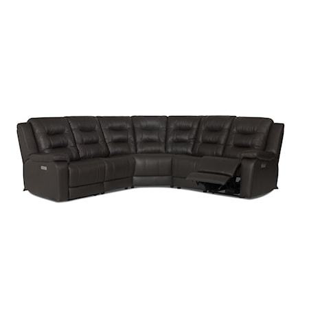 Leighton 5-Piece Power Reclining Sectional