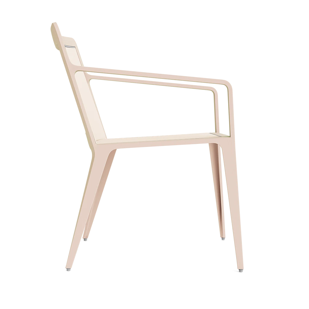 Modern Sling Dining Arm Chair