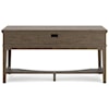 Ashley Furniture Signature Design Janismore Home Office Storage Leg Desk