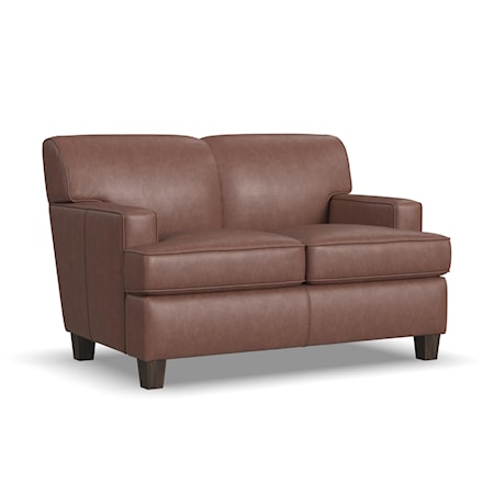 Leather Loveseat