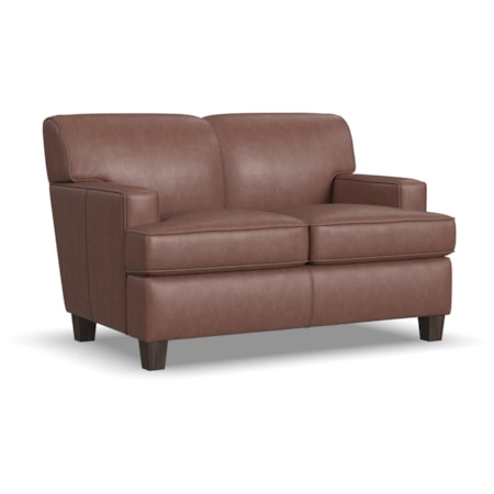 Leather Loveseat