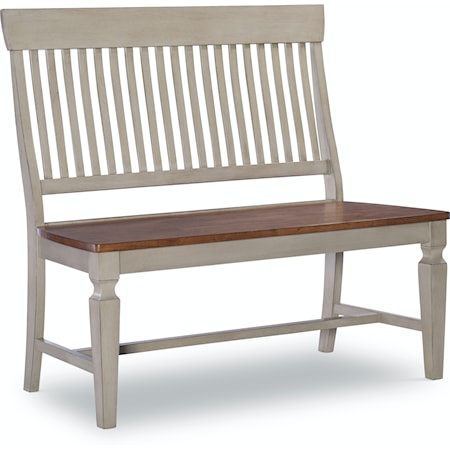 Slatback Bench