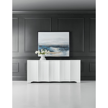 4-Door Entertainment Console