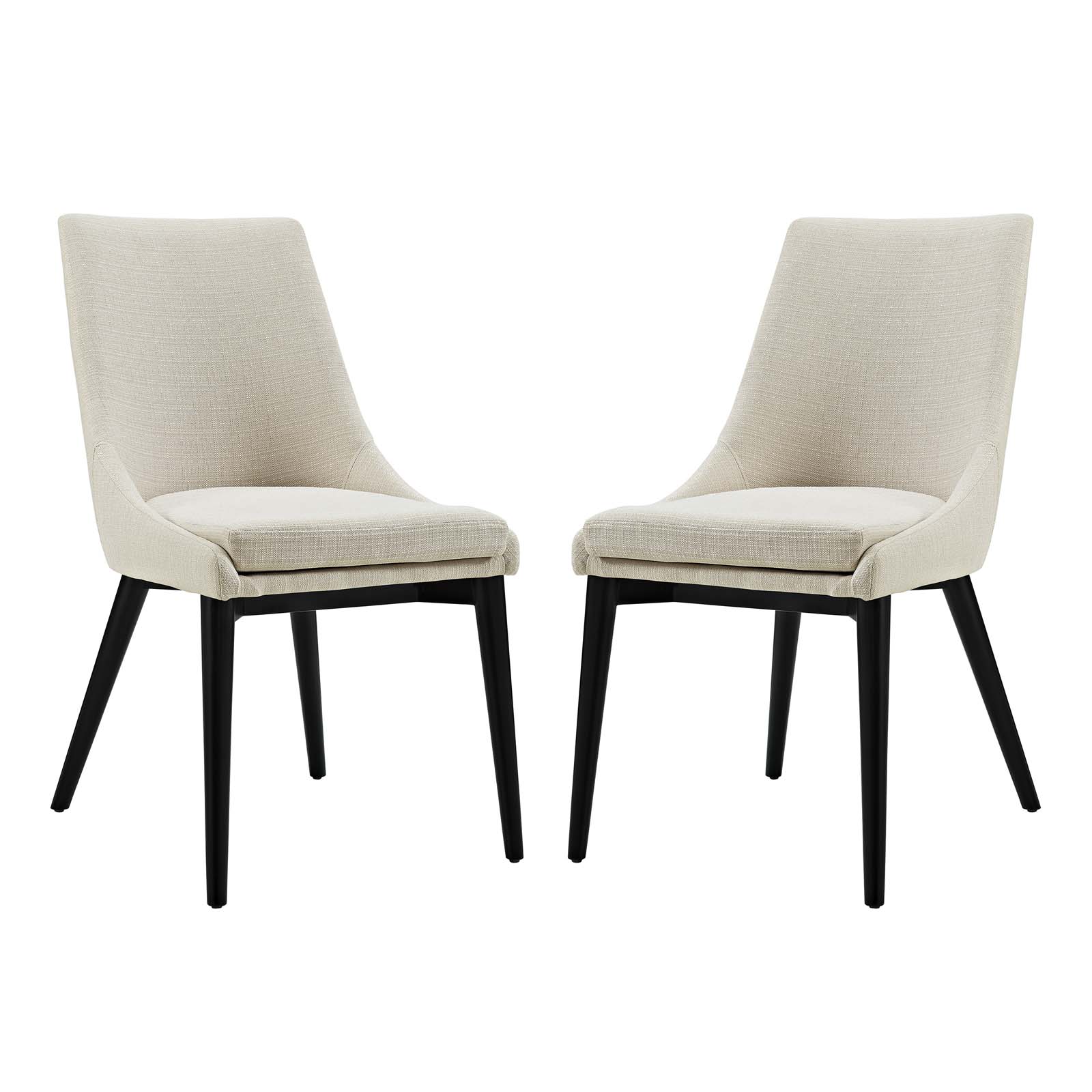 Modway Viscount EEI2745BEISET Viscount Upholstered Dining Side Chair