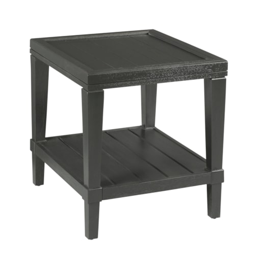 Transitional Rectangular End Table