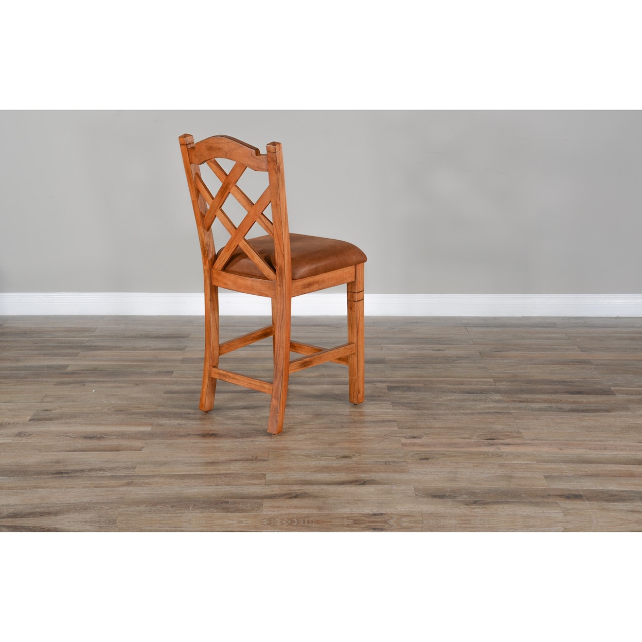 Sunny Designs   Double Crossback Barstool