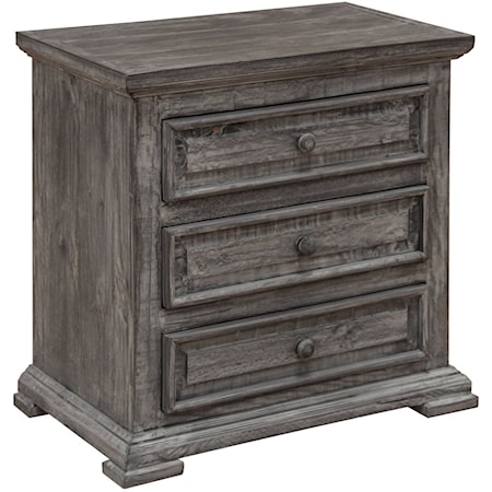 3-Drawer Nightstand