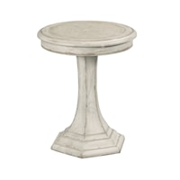 Farmhouse Round End Table