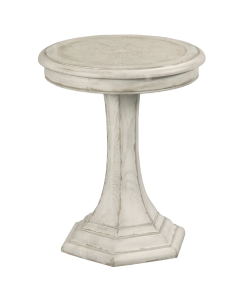 Farmhouse Round End Table