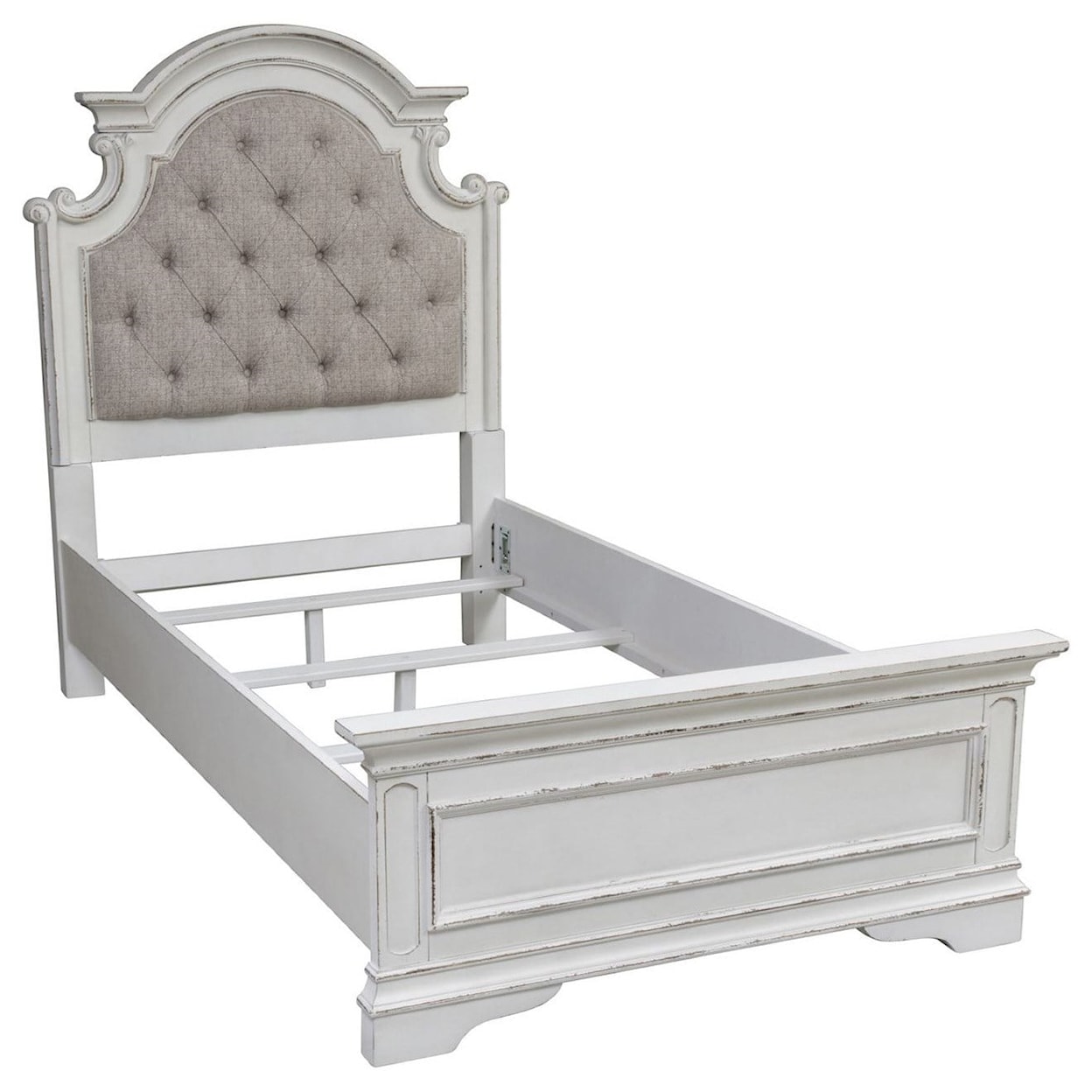 Liberty Furniture Magnolia Manor Twin Upholstered Panel Bed