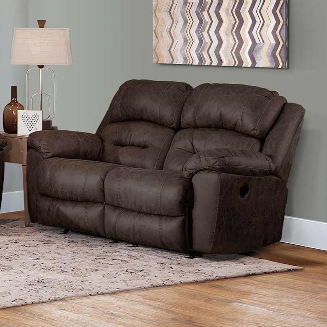 Franklin 773 Bellamy Manual Rocking Reclining Loveseat