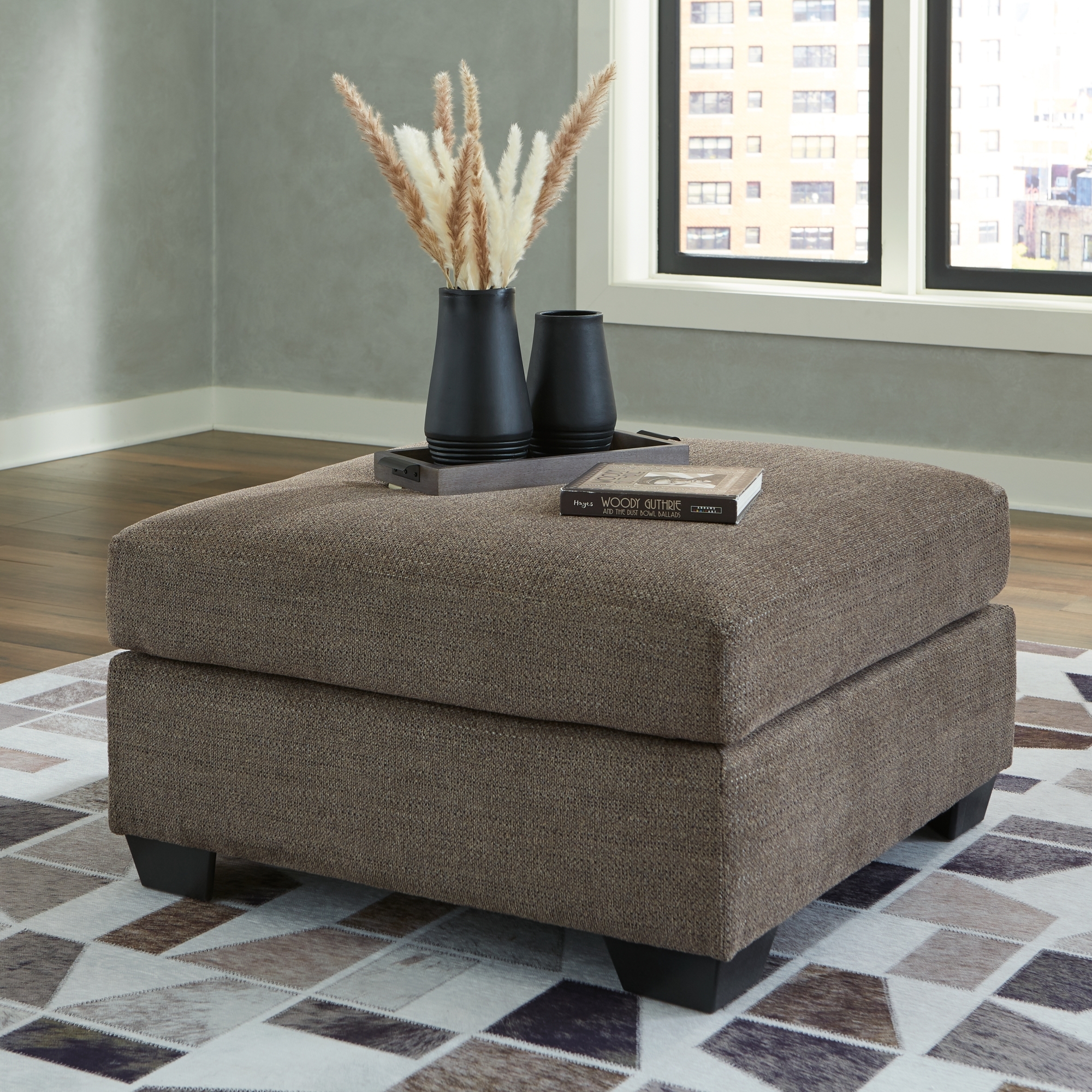 Oversized Accent Ottoman