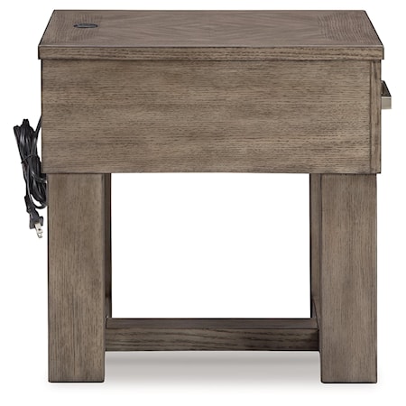 Rectangular End Table