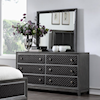 Homelegance Furniture West End Dresser and Mirror Set