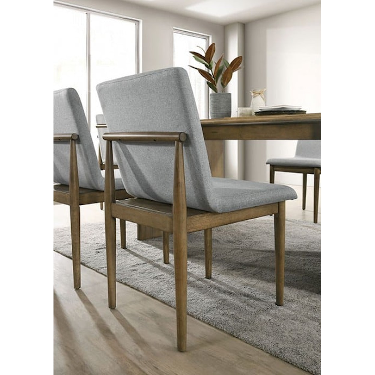Furniture of America ST GALLEN Upholstered Dining Chair