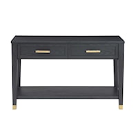 Contemporary Two-Drawer Sofa Table