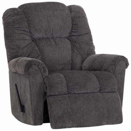 RUBIX CHARCOAL SWIVEL ROCKER | RECLINER