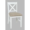 Jofran Hobbs White Desk Chair