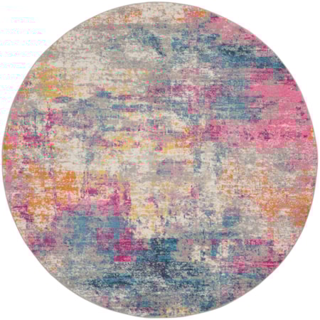 4' Round  Rug