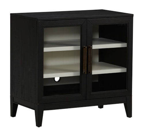 Transitional 32" Console with Wire Management