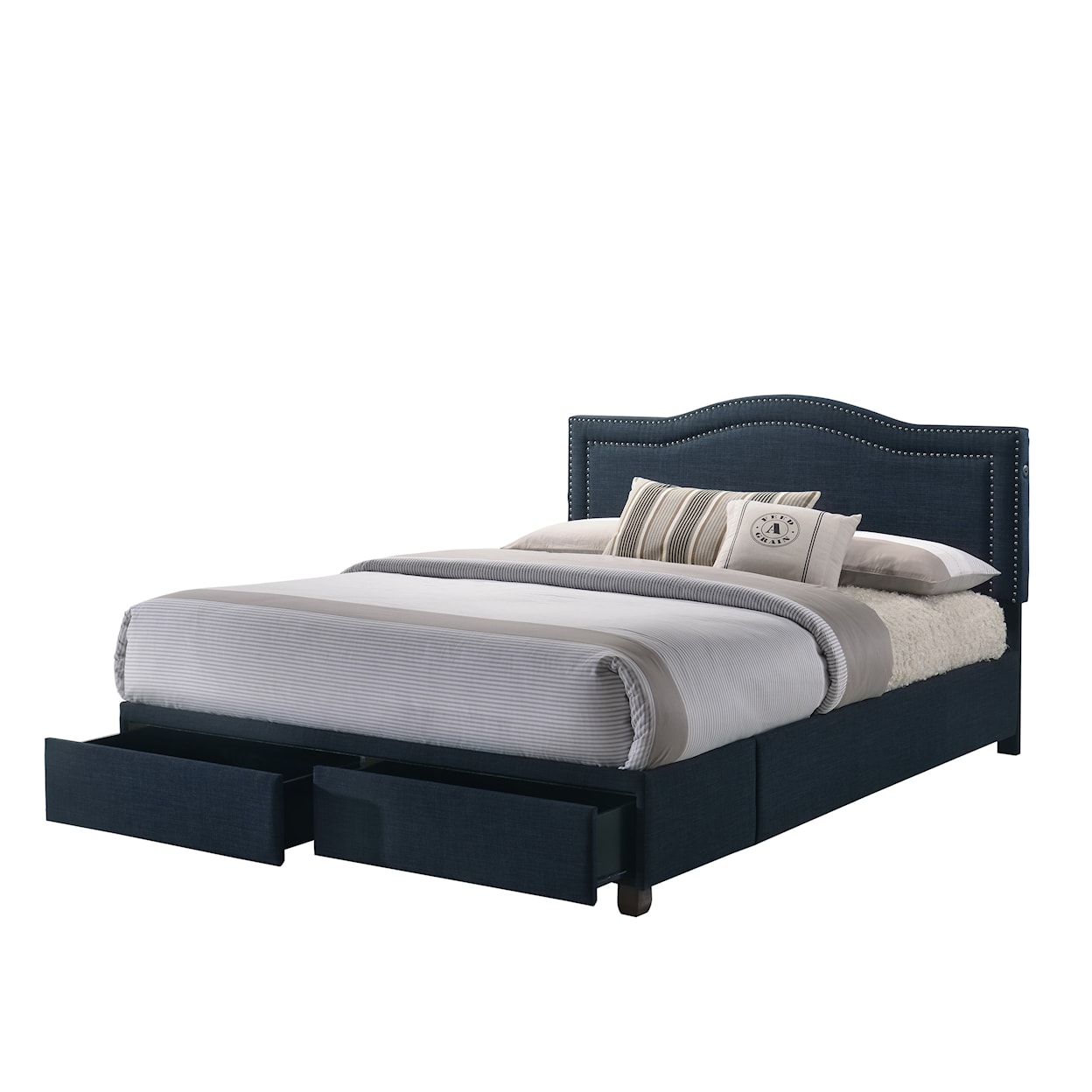 Accentrics Home Fashion Beds Queen Upholstered Bed