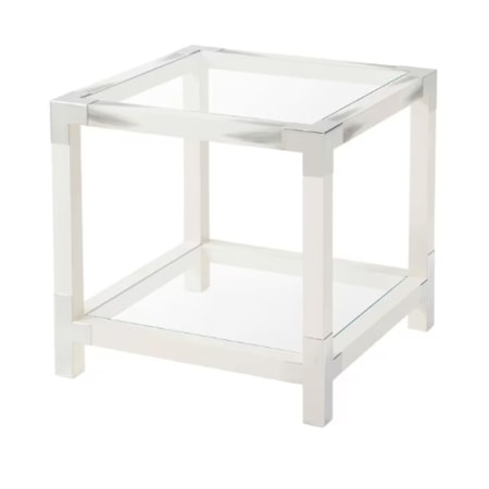 Cutting Edge Accent Table