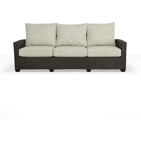 Transitional Outdoor Sofa