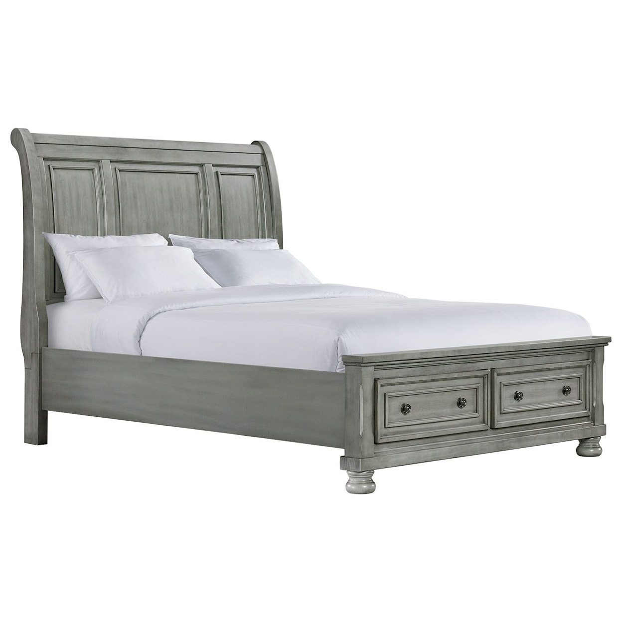 Elements International Kingston Queen Bed