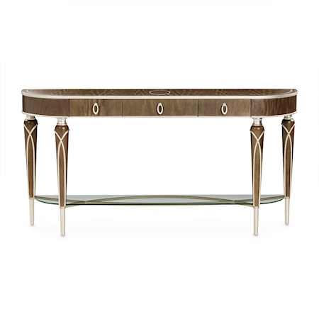 3-Drawer Console Table