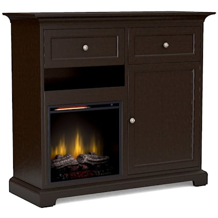 46"Wide/41"Extra Tall Fireplace TV Console