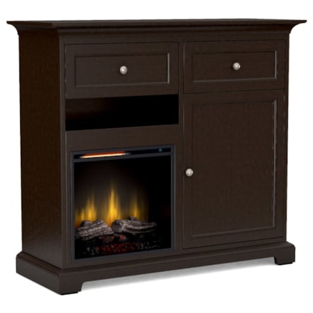 46"Wide/41"Extra Tall Fireplace TV Console