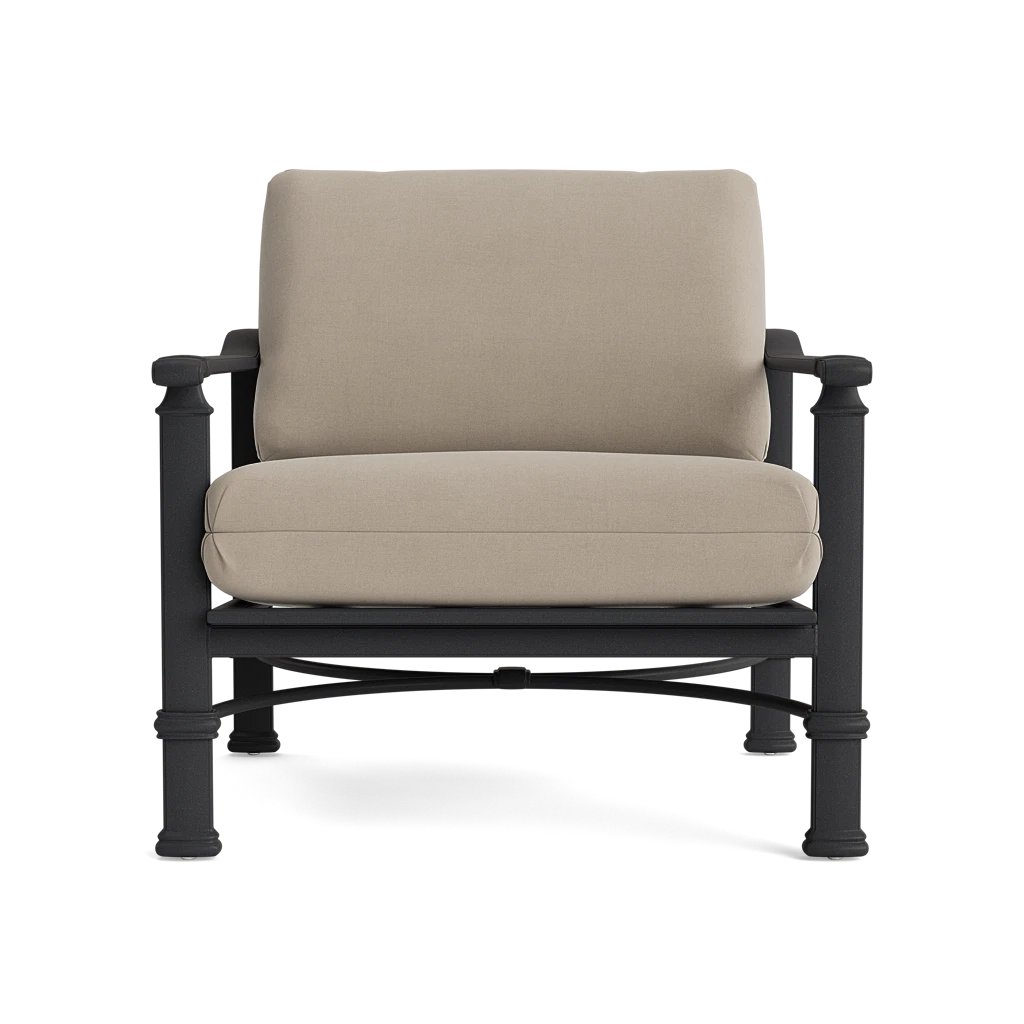 Cushioned Lounge Chair